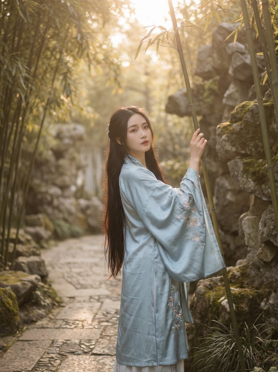 捷克街头鞠婧祎社区美图